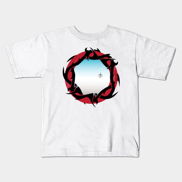 Crown Of Thorns Kids T-Shirt by Church Store